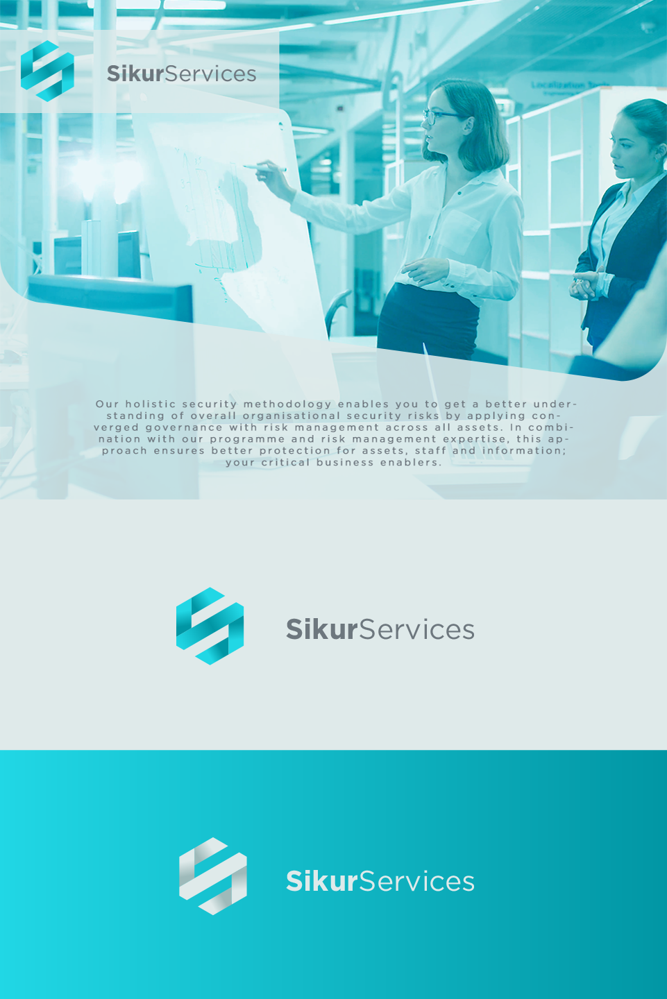 Logo Design by sennator for Sikur Services LLC. | Design #17853332