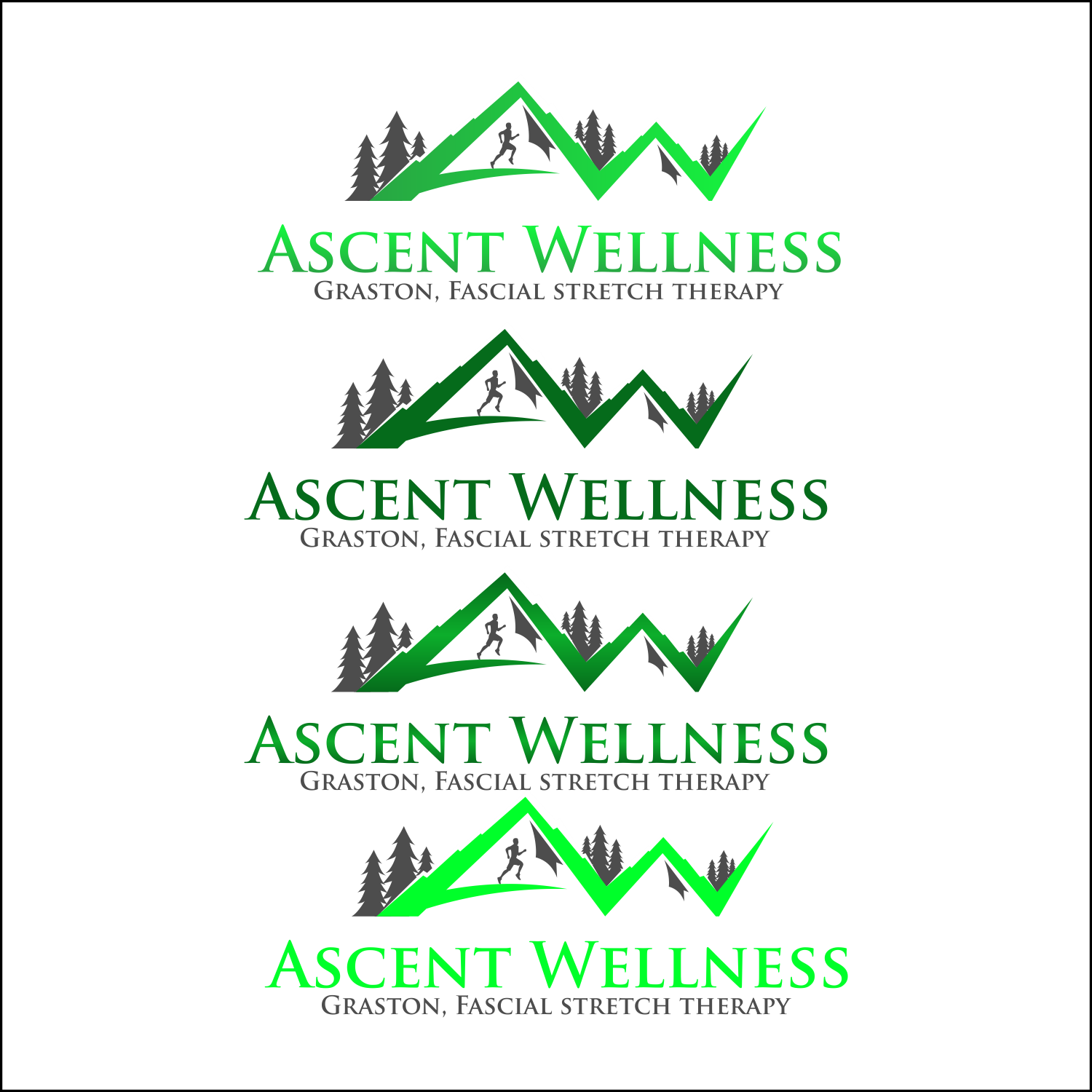 Logo Design by JM GRAPHICS for Ascent Wellness | Design: #17742083