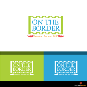 On The Border Mexican Bar and Grill | Logo Design by Graphic Bricks