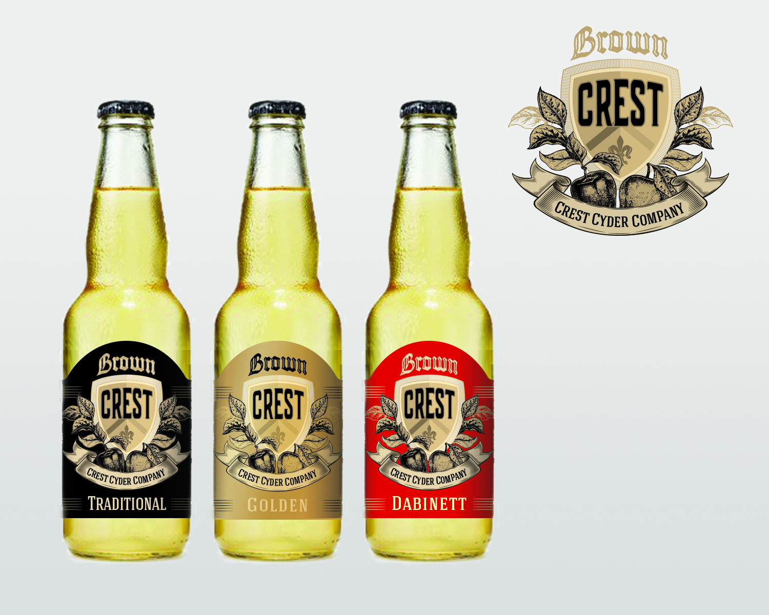 Diseño de Etiqueta por MilM para The Crest Cyder Company | Diseño #17928692