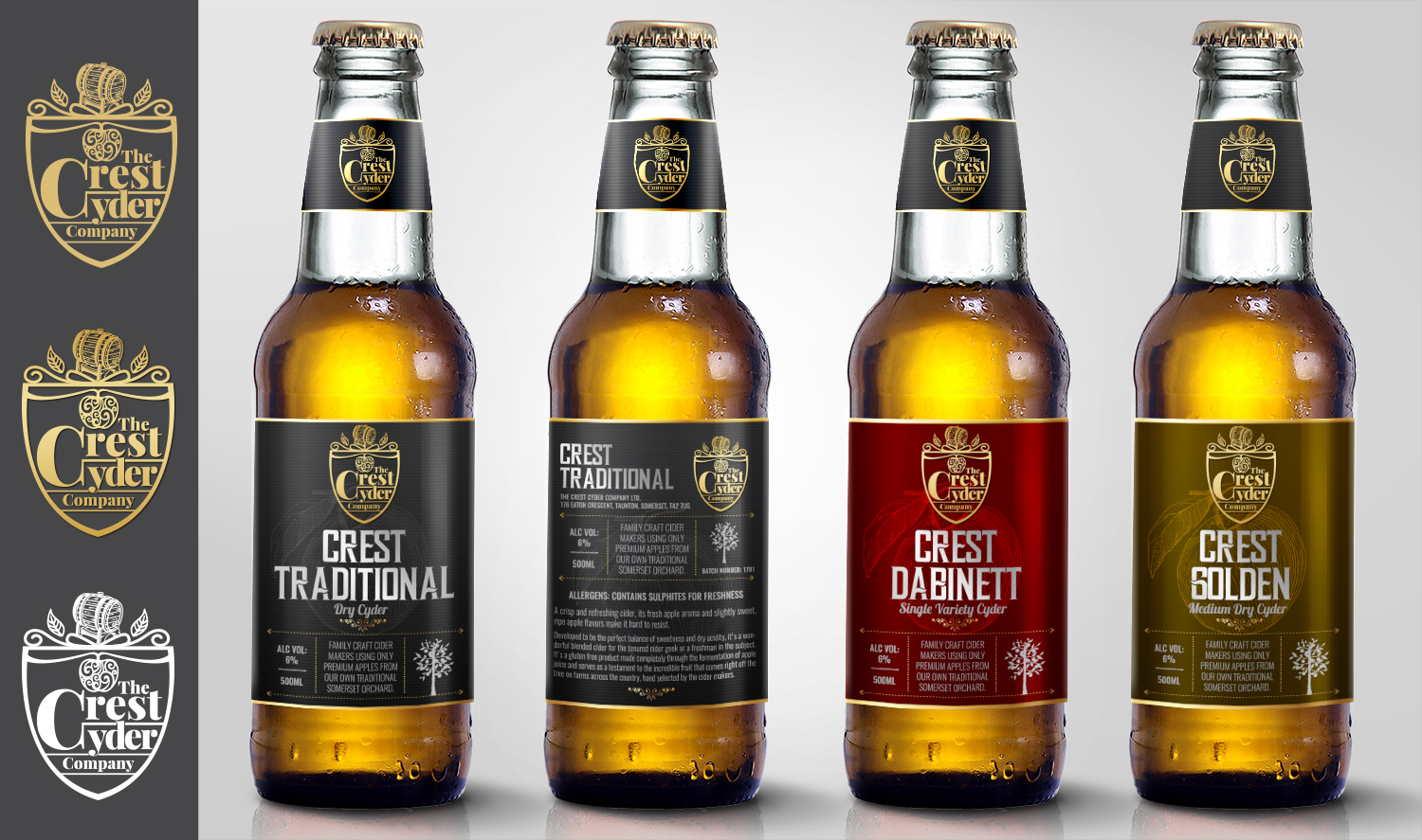 Label Design by SAI DESIGNS for The Crest Cyder Company | Design #17879703