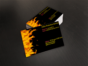 Business Card Design by Fire for this project | Design #2747764