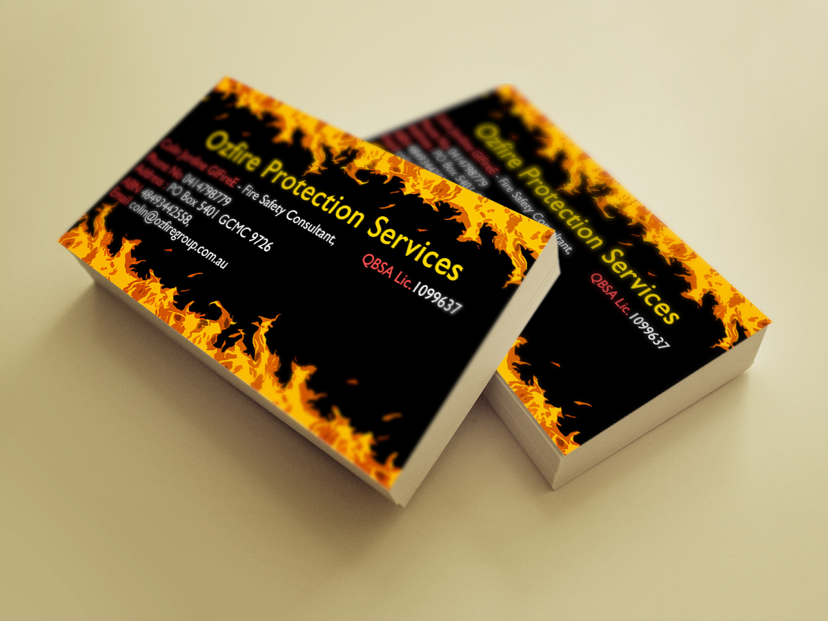 Visitenkarten-Design von Fire für dieses Projekt | Design #2776958