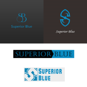 Superior.Blue or Superior Blue | Logo Design by edge design