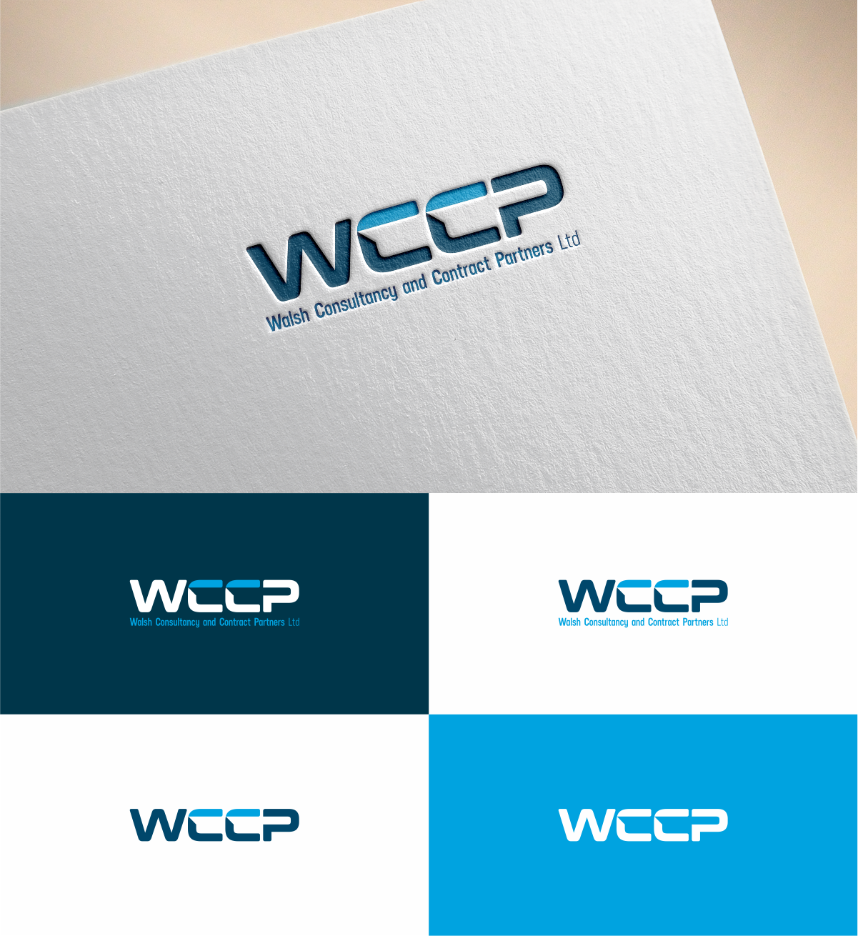 Logo Design by MKR for Walsh Consultancy and Contract Partners Ltd. | Design #17741369