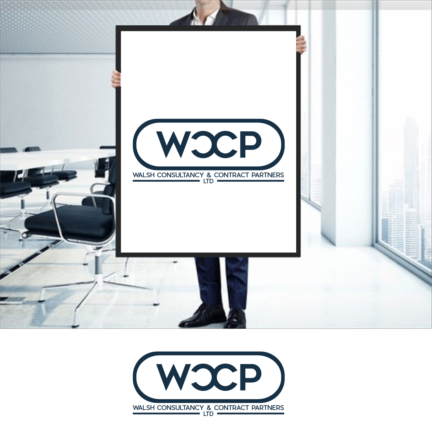 Logo Design by Aqeel Momin for Walsh Consultancy and Contract Partners Ltd. | Design #17778752