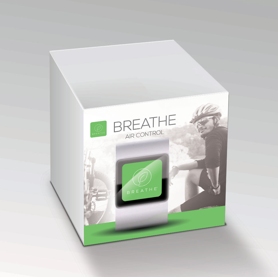 Diseño de Empaque por ojulia para Breathe Tech Ltd | Diseño #17841798