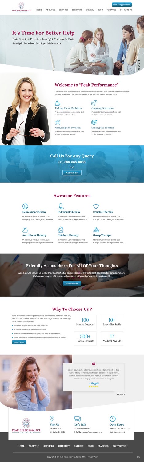 WordPress-Design von pb für NeuroPrima | Design #17741545