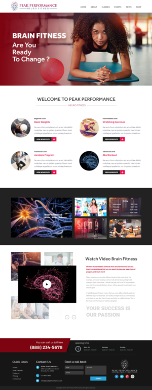Diseño Wordpress por Xclusive Designers para NeuroPrima | Diseño #17736488