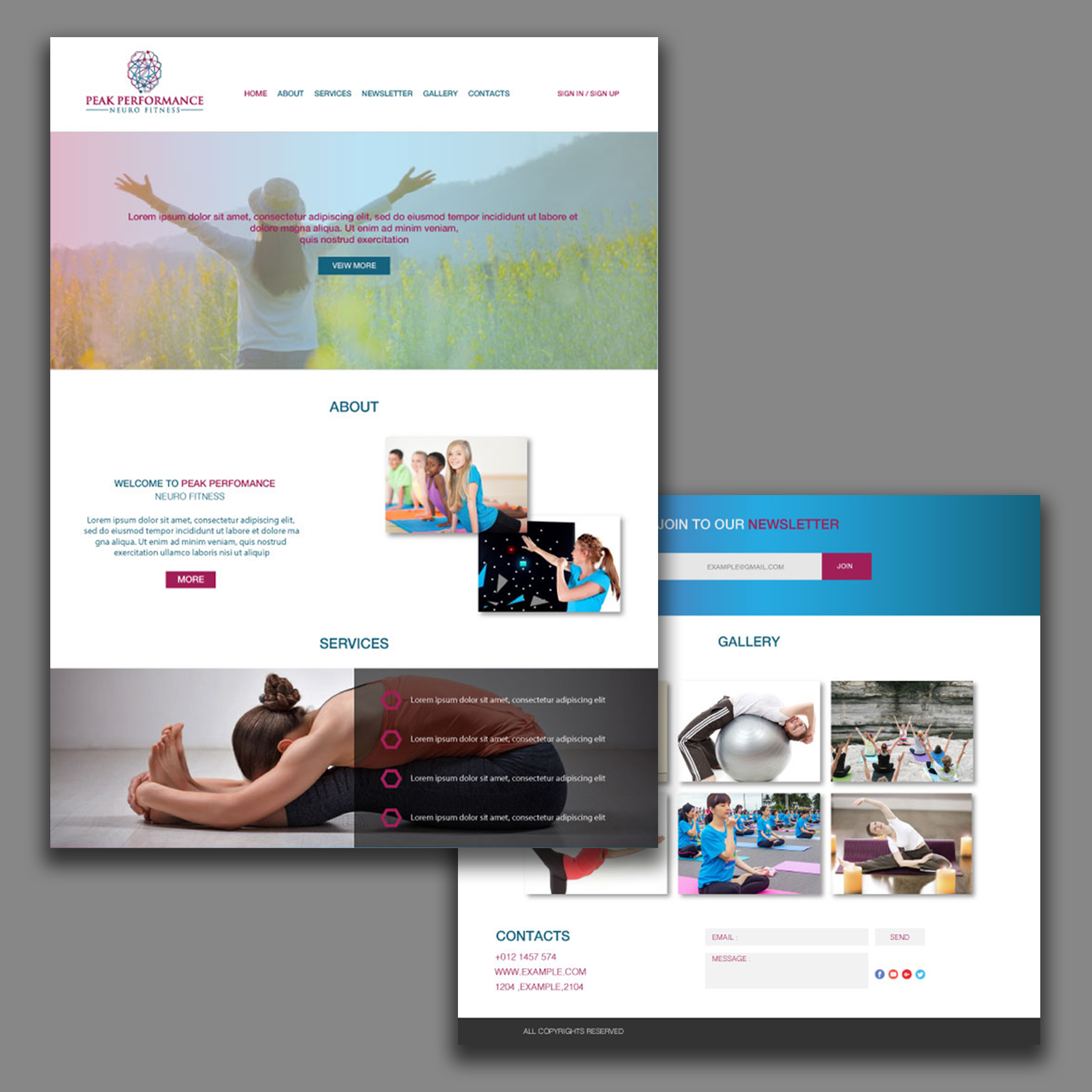 Design Wordpress par Juli creation pour NeuroPrima | Design #17738987