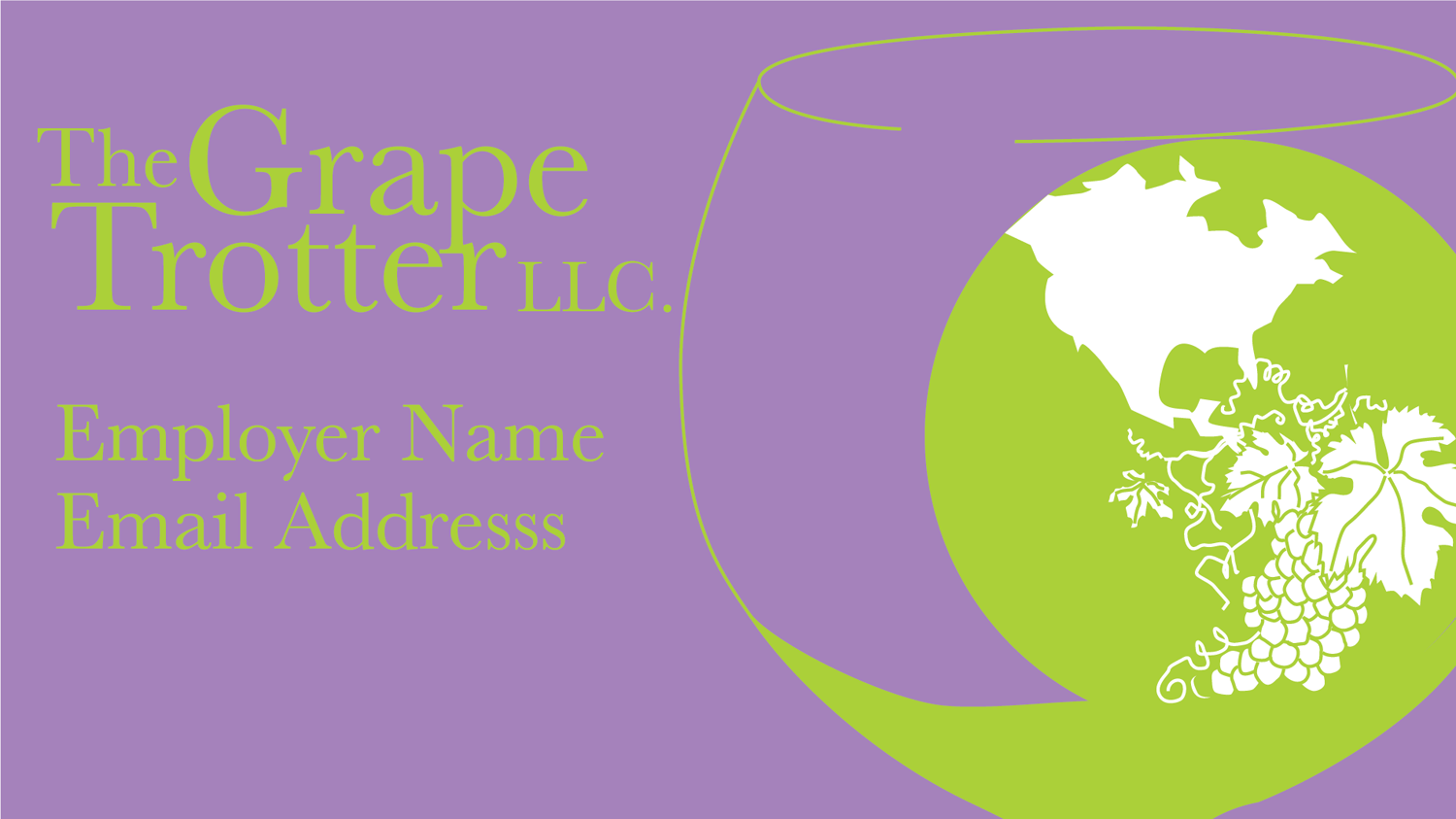 Logo Design by Varalyn Xiong for The Grape Trotter LLC. | Design #17770507