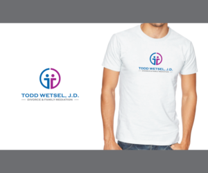 Logo Design by bijuak for Todd Wetsel, J.D.,  | Design: #17738859