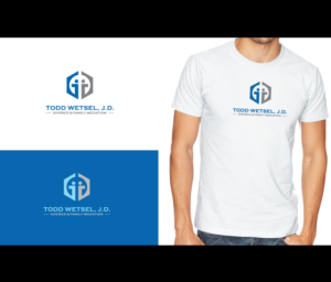 Logo Design by bijuak for Todd Wetsel, J.D.,  | Design: #17739001