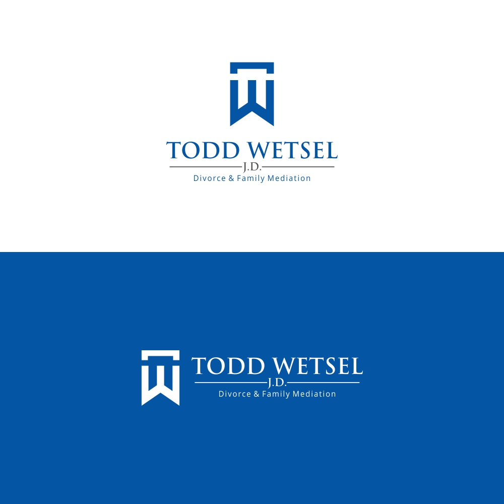 Logo Design by Basksh Designs for Todd Wetsel, J.D.,  | Design #17736717