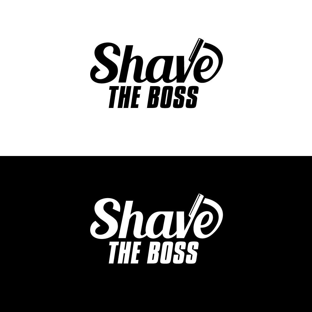 Logo Design by Sujit Banerjee for Shave The Boss | Design #17737065