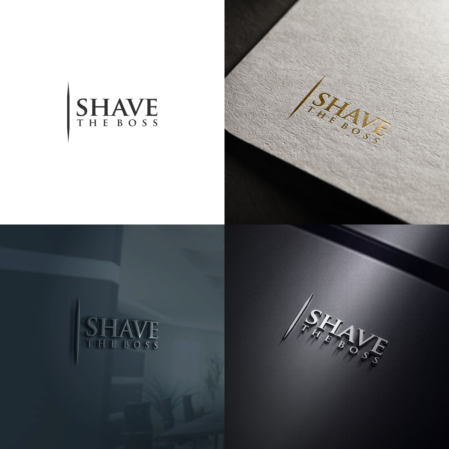 Logo Design by Artgo for Shave The Boss | Design #17767193