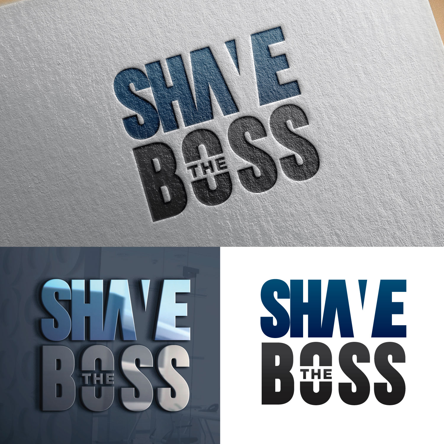 Logo Design by concepts for Shave The Boss | Design #17805648