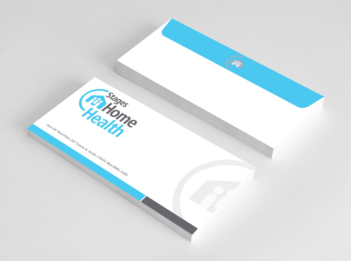 Stationery Design by DSGrafix for Stages Home Health  | Design #2752413
