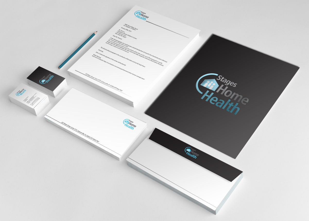 Stationery Design by nafizrahat for Stages Home Health  | Design #2761945