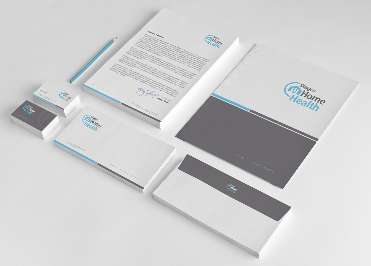 Stationery Design by logodentity for Stages Home Health  | Design: #2768574