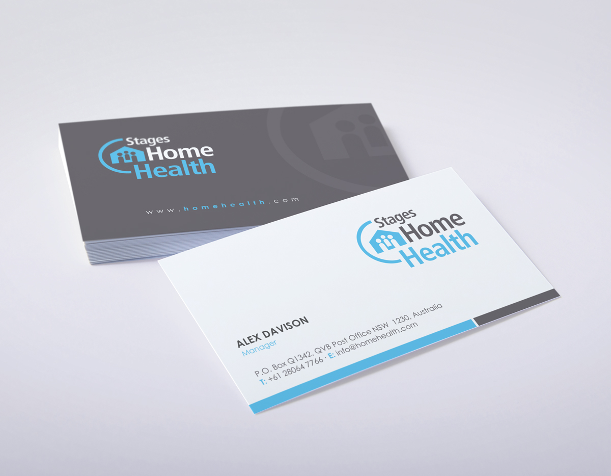 Stationery Design by logodentity for Stages Home Health  | Design #2768579