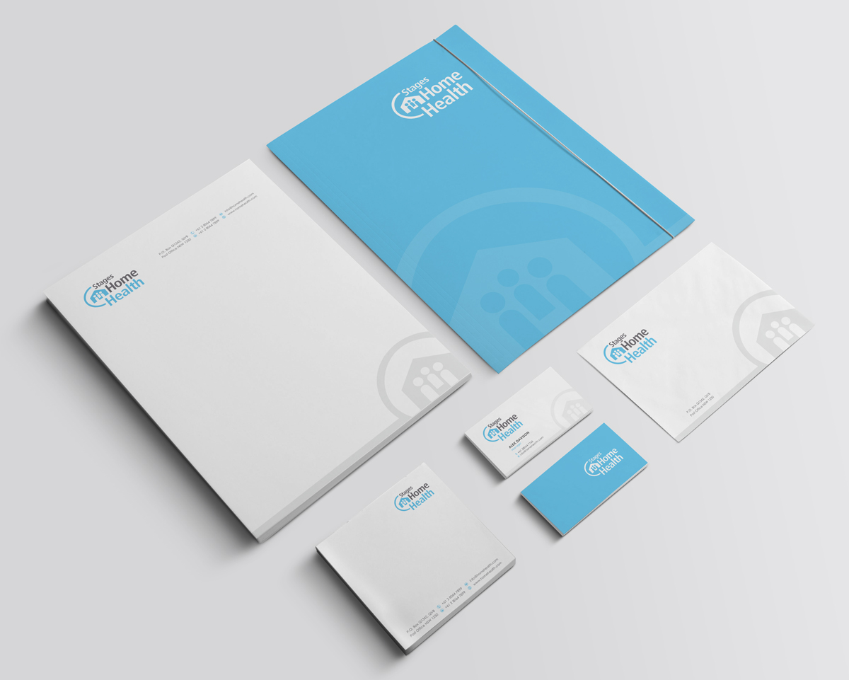 Stationery Design by logodentity for Stages Home Health  | Design #2769242