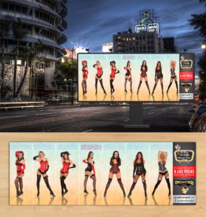 Billboard/Poster for advertising Burlesque Show! | Signage Design by ecorokerz