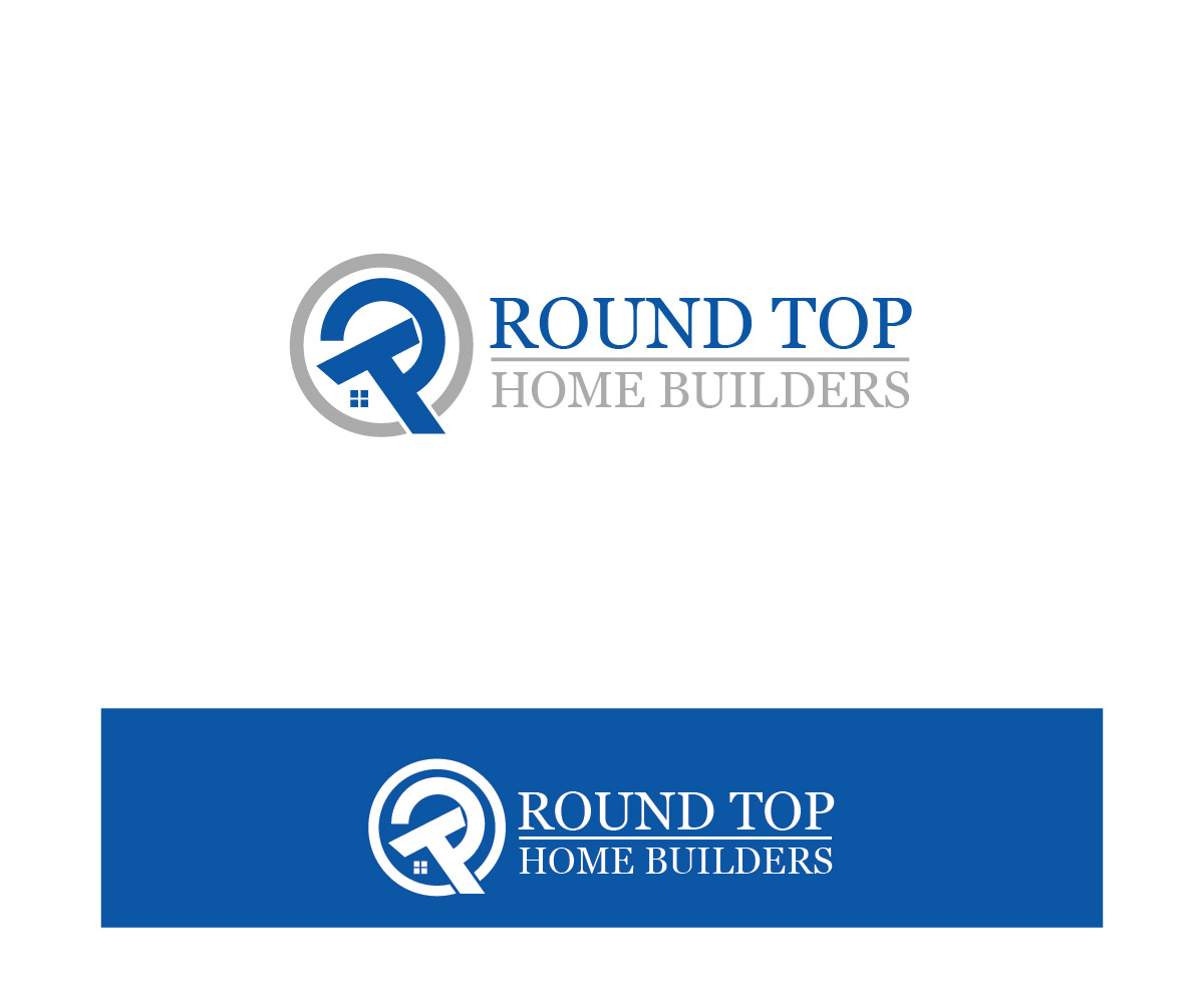 Logo Design by Isnah Logo for Round Top Home Builders | Design #18882632