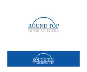 Logo Design by Isnah Logo for Round Top Home Builders | Design: #18882633