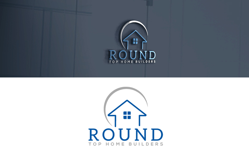 Logo Design by gurudev3 for Round Top Home Builders | Design #18886339