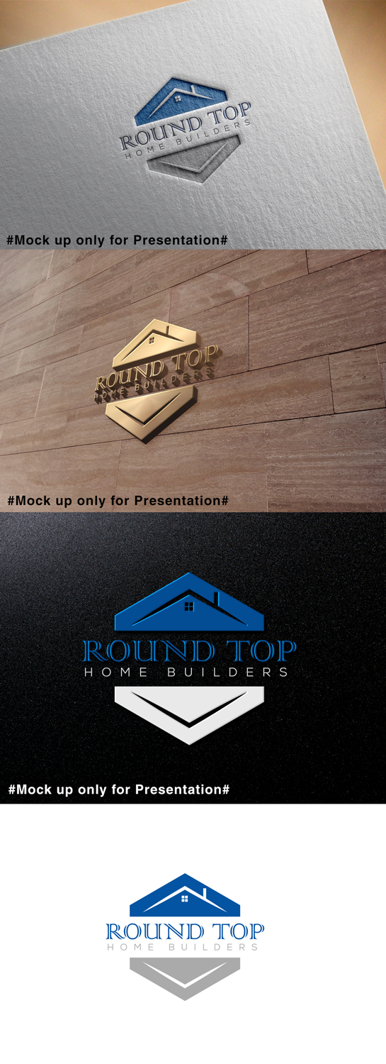 Logo Design by designmind78 for Round Top Home Builders | Design #18884903