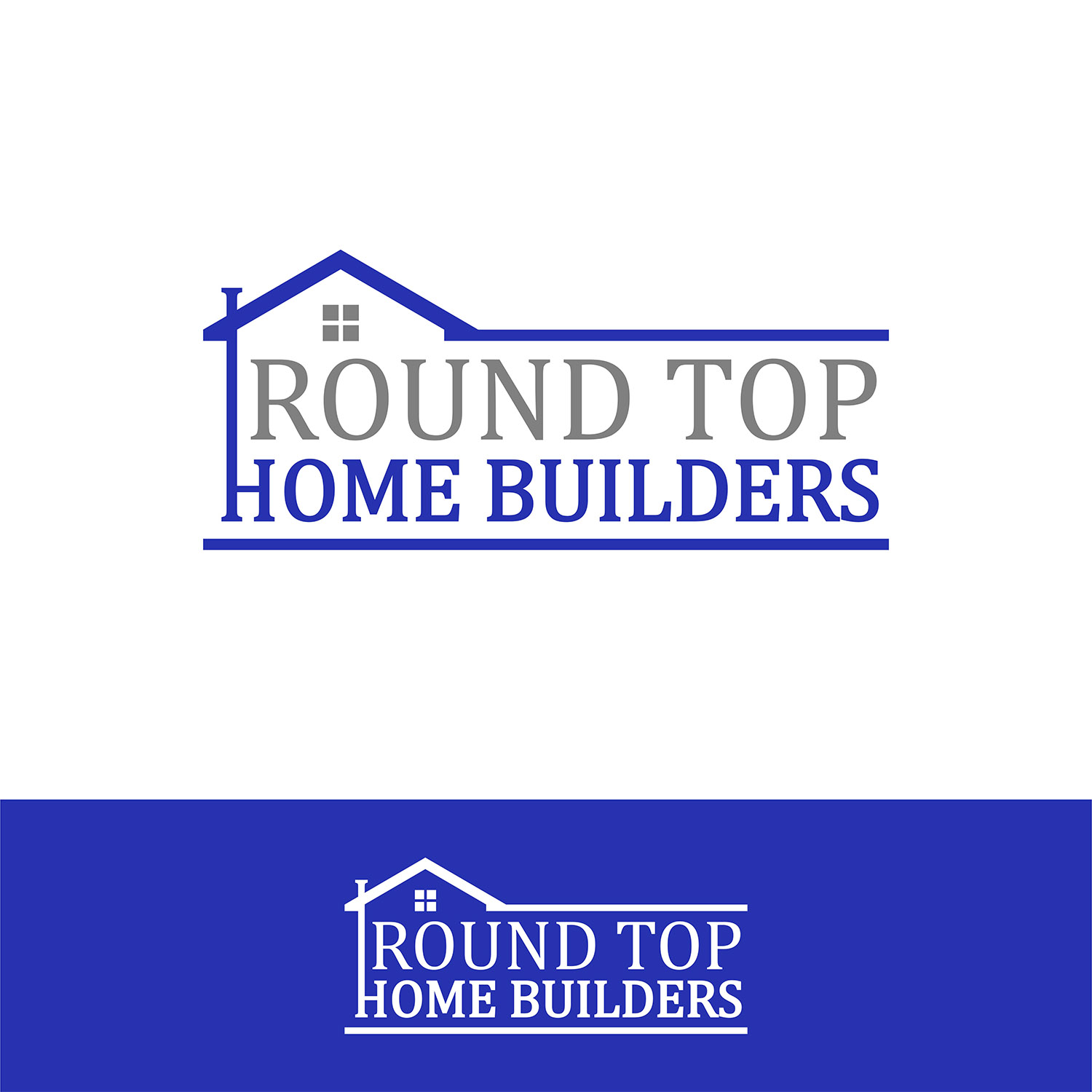 Logo Design by Safitra Galih for Round Top Home Builders | Design: #18885499