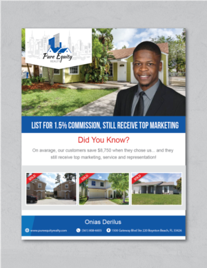 Pure Equity Realty | Flyer-Design von alex989