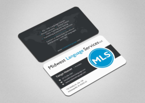 Visitenkarten-Design von INDIAN_Ashok für Midwest Language Services, LLC | Design: #17744304