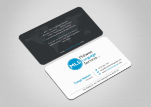 Visitenkarten-Design von INDIAN_Ashok für Midwest Language Services, LLC | Design: #17744305