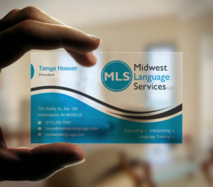 Visitenkarten-Design von INDIAN_Ashok für Midwest Language Services, LLC | Design: #17744310