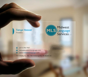 Visitenkarten-Design von INDIAN_Ashok für Midwest Language Services, LLC | Design: #17744319