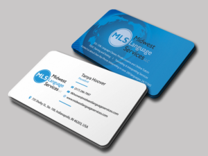 Midwest Language Services, LLC | Design de Carte de Visite par Riz'