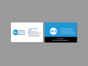 Visitenkarten-Design von Creations Box 2015 für Midwest Language Services, LLC | Design: #17743152