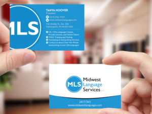 Visitenkarten-Design von Creations Box 2015 für Midwest Language Services, LLC | Design: #17743164