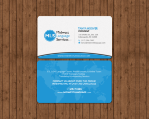 Business Card Design by chandrayaan.creative for Midwest Language Services, LLC | Design: #17735889