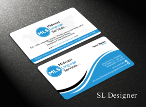 Visitenkarten-Design von SL Designer für Midwest Language Services, LLC | Design: #17747916