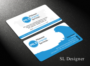 Business Card Design by SL Designer for Midwest Language Services, LLC | Design: #17751083