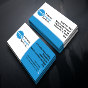 Diseño de Tarjeta de Presentación por shoeb85 para Midwest Language Services, LLC | Diseño #17758978