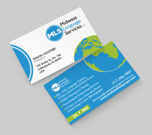 Diseño de Tarjeta de Presentación por designs.by.eleni para Midwest Language Services, LLC | Diseño #17757339