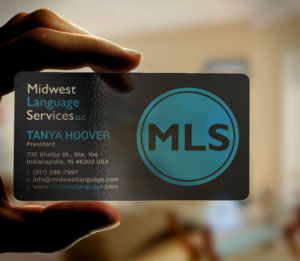 Business Card Design by Tripti Ranjan Gain for Midwest Language Services, LLC | Design: #17733002