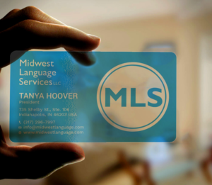 Business Card Design by Tripti Ranjan Gain for Midwest Language Services, LLC | Design: #17733004