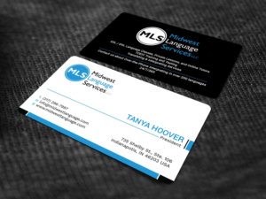 Business Card Design by Tripti Ranjan Gain for Midwest Language Services, LLC | Design: #17735508
