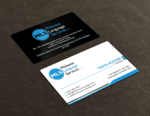Business Card Design by Tripti Ranjan Gain for Midwest Language Services, LLC | Design: #17735763