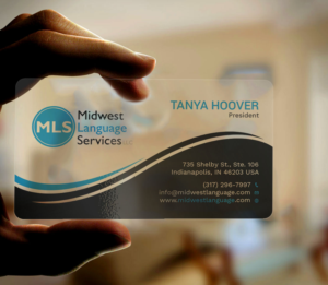 Business Card Design by Tripti Ranjan Gain for Midwest Language Services, LLC | Design: #17735775